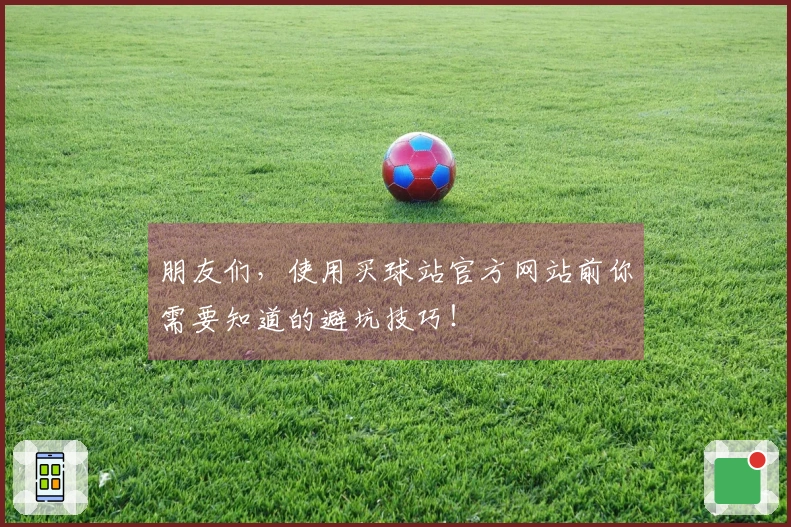 朋友们，使用买球站官方网站前你需要知道的避坑技巧！